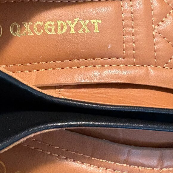 QXCGDYXT Hawee Sequin Square Toe Flats Slip-On Women's Shoes Size 8.5 US/40 EU - Picture 3 of 6